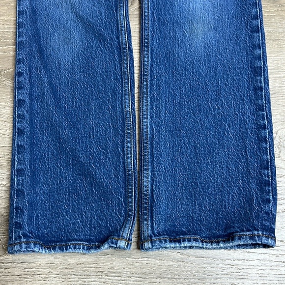 Abercrombie & Fitch The 90’s Straight Ultra High Rise Jeans Blue Sz 25 - Picture 6 of 13